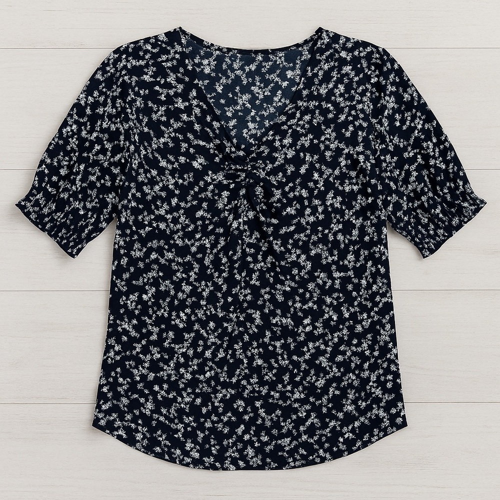 Old Navy | Puff Sleeve Blouse S – Chic Office to Evening Look ✨